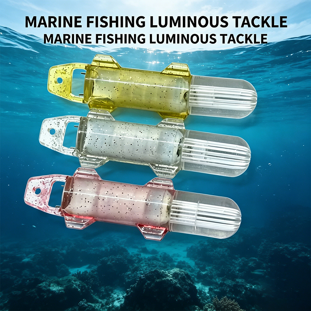 Fishing Equipment Bait - 1 pc Underwater LED flashing bait,