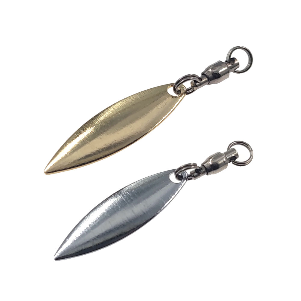 Fishing Equipment Clearance - 10pcs Willowleaf Blades Spinner Bait Fishing
