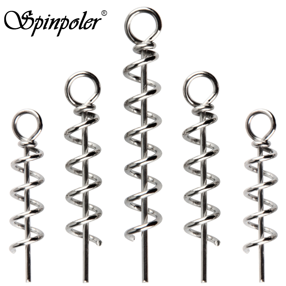 Fishing Equipment Clearance - Spinpoler Fishing Bait Corkscrews Soft Lure