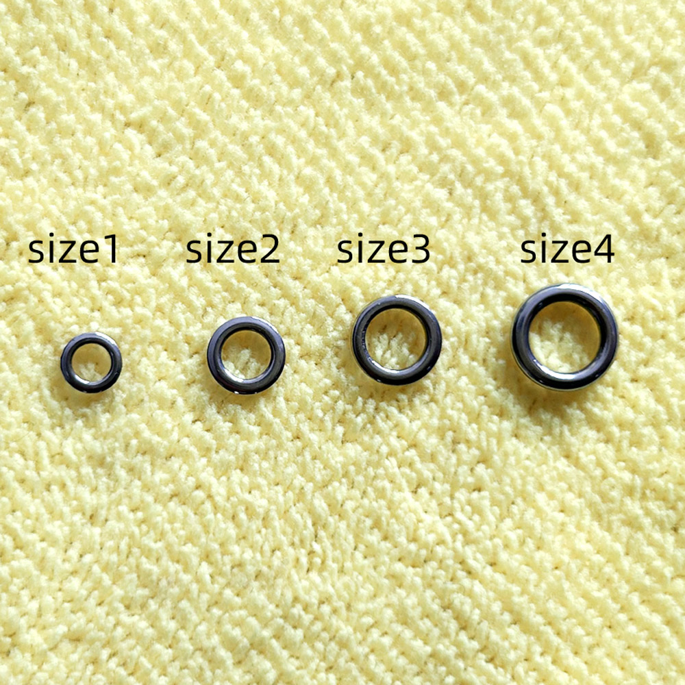 DNDYUJU 50pcs Fishing Solid Ri - Fishing Equipment Cheap avaliação e preço