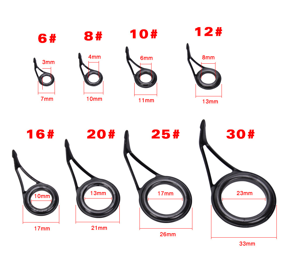 Fishing Rod Guide Ring Stainle - Fishing Equipment Cheap avaliação e preço