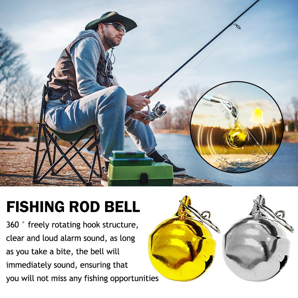 New Quick-Clip Fishing Bell Al - Fishing Rod Glove avaliação e preço