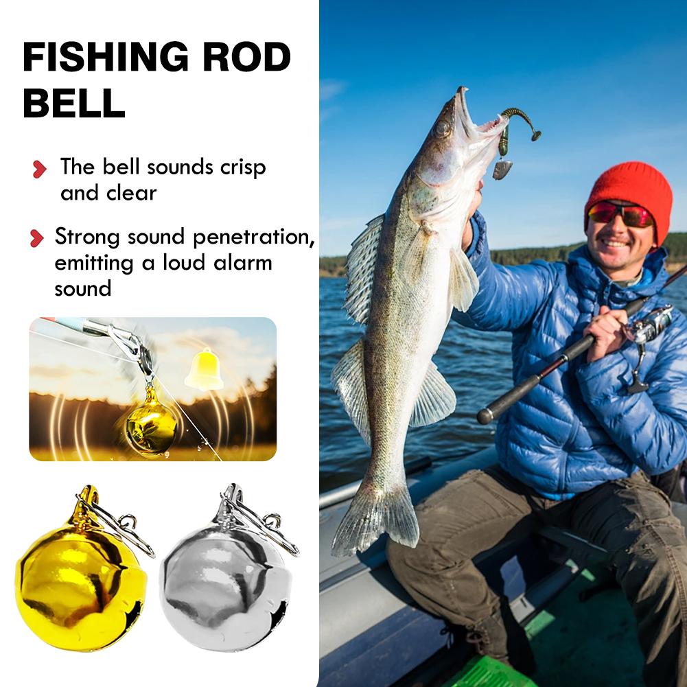 New Quick-Clip Fishing Bell Al - Fishing Rod Glove avaliação e preço