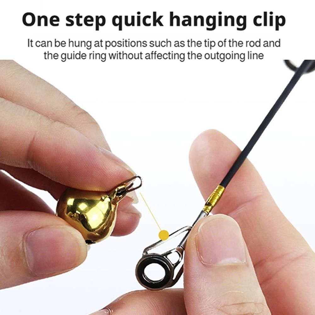 New Quick-Clip Fishing Bell Al - Fishing Rod Glove avaliação e preço
