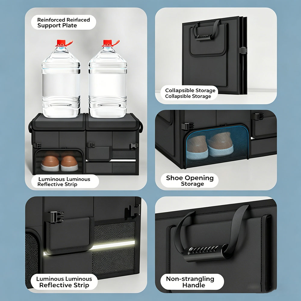 Large Capacity Car Trunk Organ - Tackle Box avaliação e preço