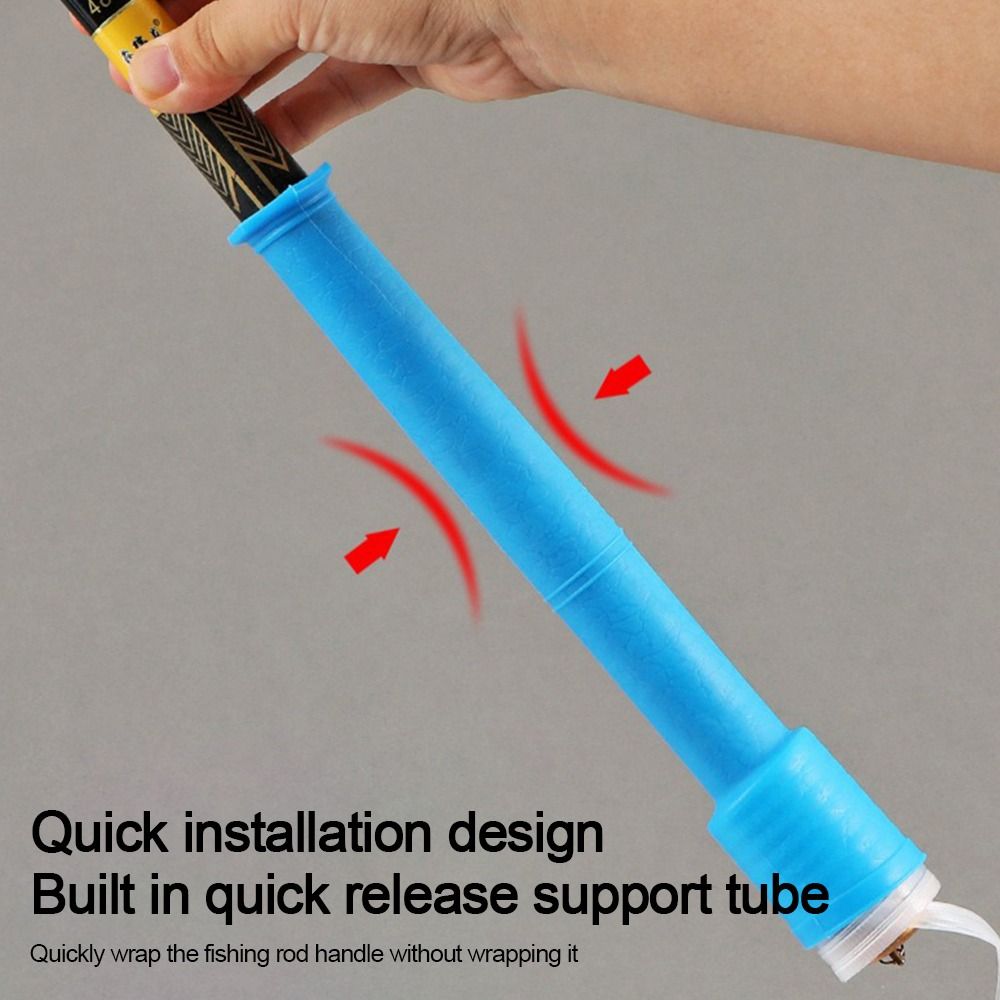 Silicone Fishing Rod Handle Wr - Fishing Rod Glove avaliação e preço