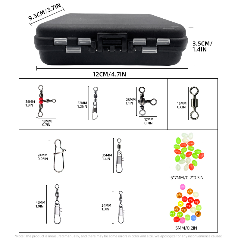 ShareShark 140Pcs fishing acce - Fishing Equipment Clearance avaliação e preço
