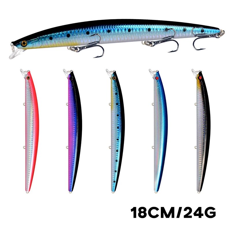 Minnow Fishing Lure Laser Hard - Fishing Equipment Bait avaliação e preço