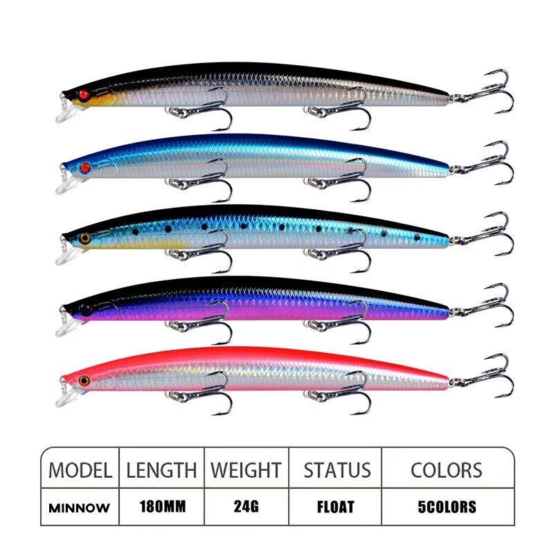 Minnow Fishing Lure Laser Hard - Fishing Equipment Bait avaliação e preço