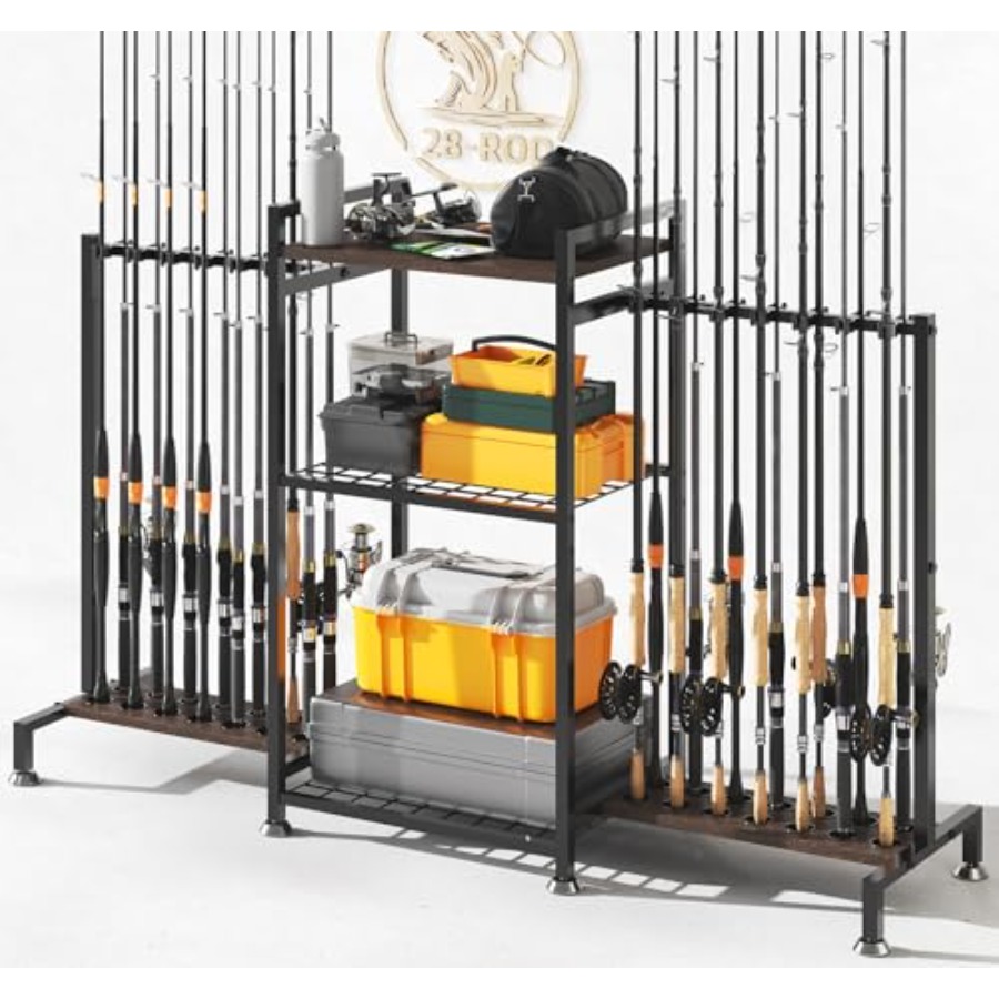 Fishing Rod Holder for Ground  - Tackle Box avaliação e preço