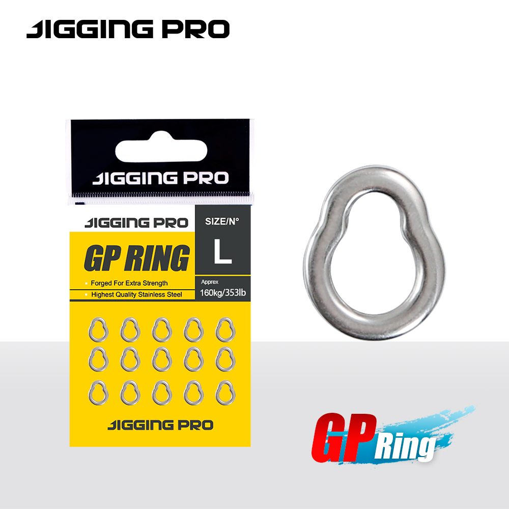 JIGGING PRO 15Pcs GP Solid Rin - Fishing Equipment Cheap avaliação e preço