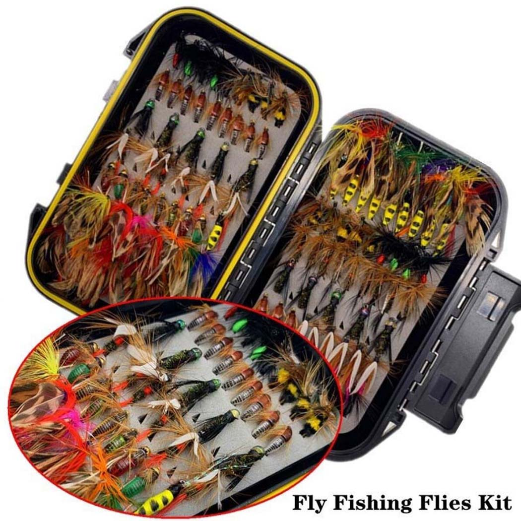24/40/84/114pcs with Dry/Wet F - Fishing Equipment Clearance avaliação e preço