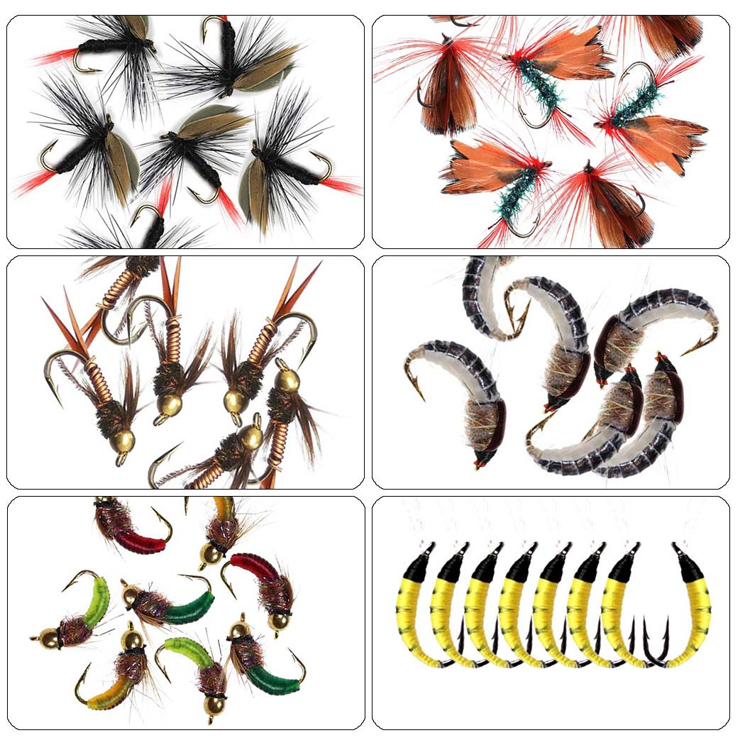 24/40/84/114pcs with Dry/Wet F - Fishing Equipment Clearance avaliação e preço