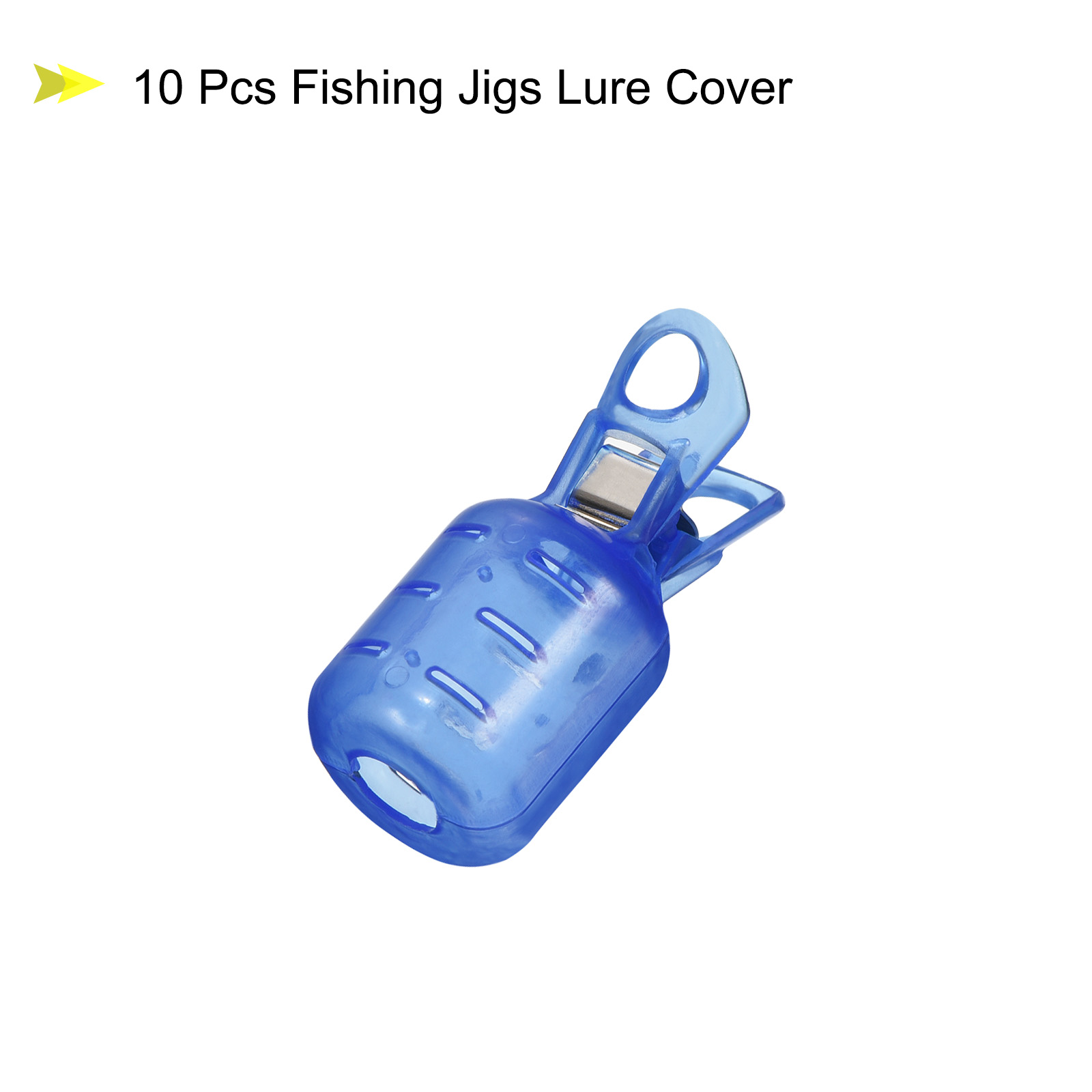 10pcs Small Size Squid Jig Hoo - Tackle Box avaliação e preço