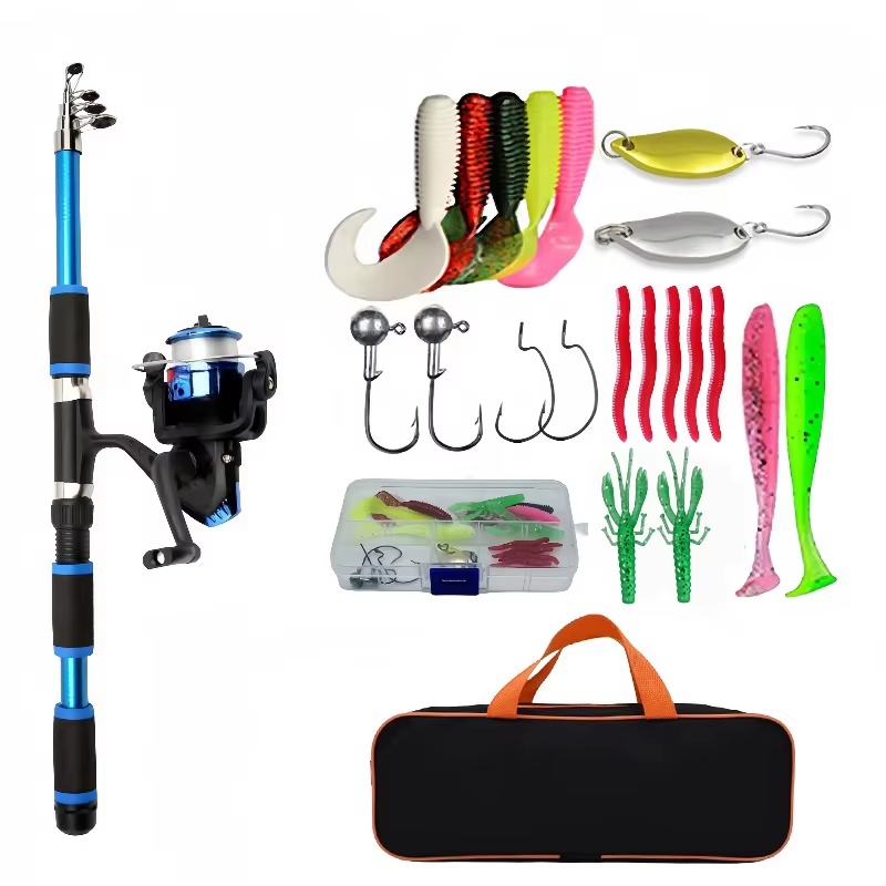 Fishing rod full set, fishing  - Fishing Equipment Bait avaliação e preço