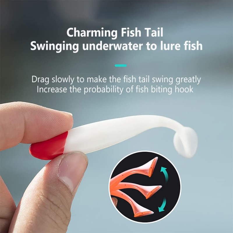 Soft Fishing Lures Simulation  - Fishing Equipment Clearance avaliação e preço