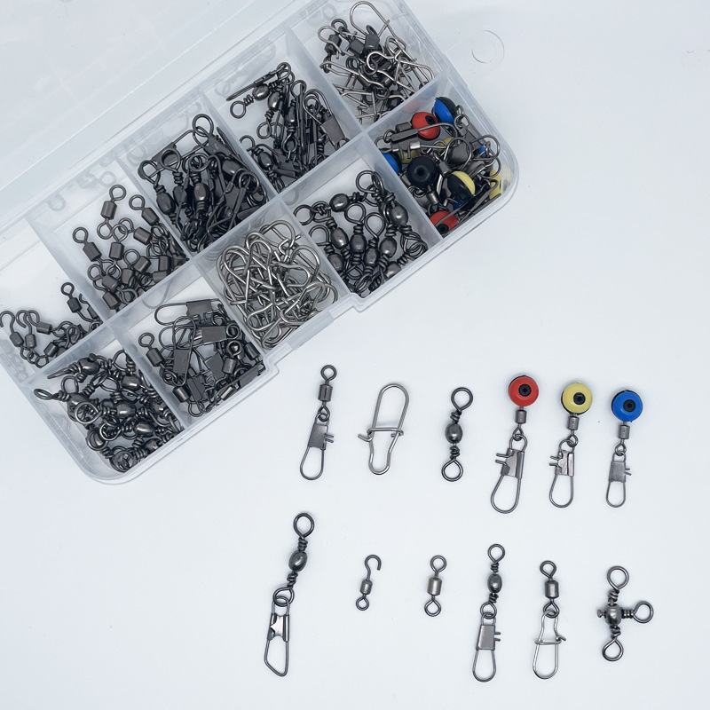 115pcs Fishing Swivel Connecto - Fishing Equipment Clearance avaliação e preço