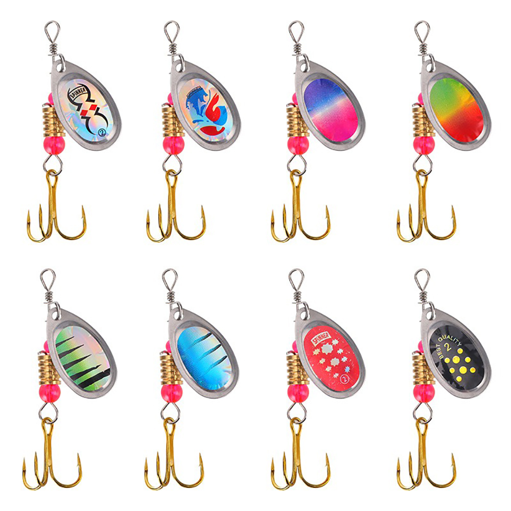 16pcs Metal Spinner Bait Fishi - Fishing Equipment Clearance avaliação e preço
