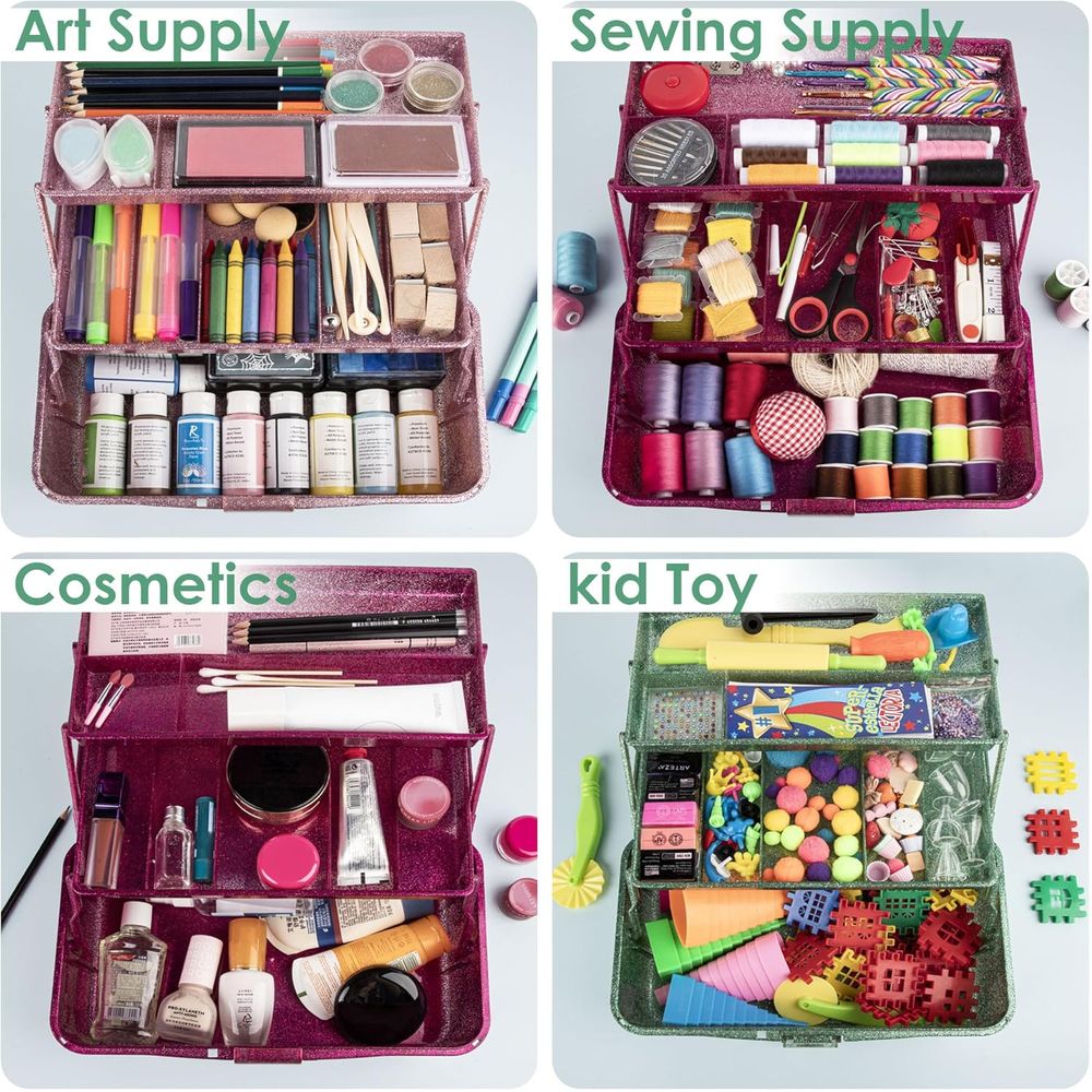 Glitter Art & Craft Tool Stora - Tackle Box avaliação e preço