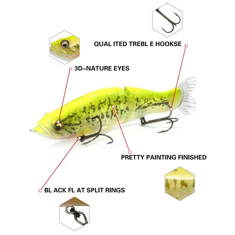 Swimbait Fishing Lure 135mm 31 - Fishing Equipment Clearance avaliação e preço