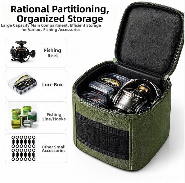 Waterproof Tackle Bag for Angl - Tackle Box avaliação e preço