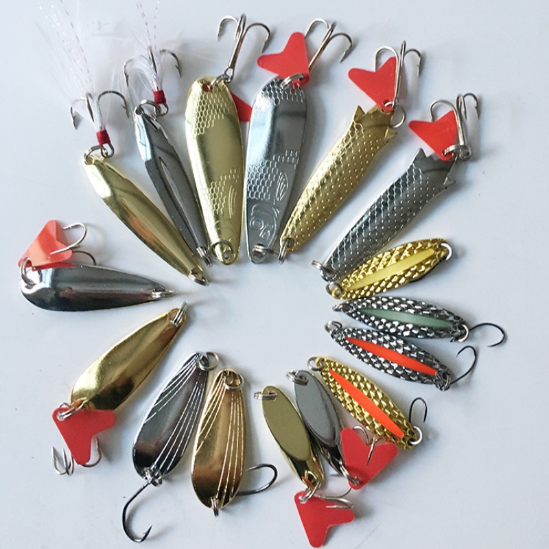 Fishing Lure Kit 16 pcs sets T - Fishing Equipment Clearance avaliação e preço