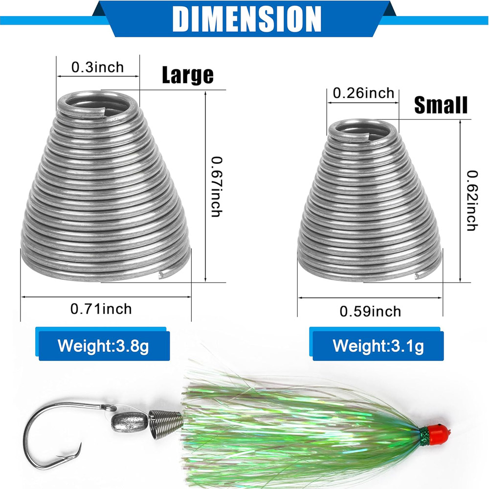 20Pcs Ballyhoo Bait Rigging Sp - Fishing Equipment Bait avaliação e preço