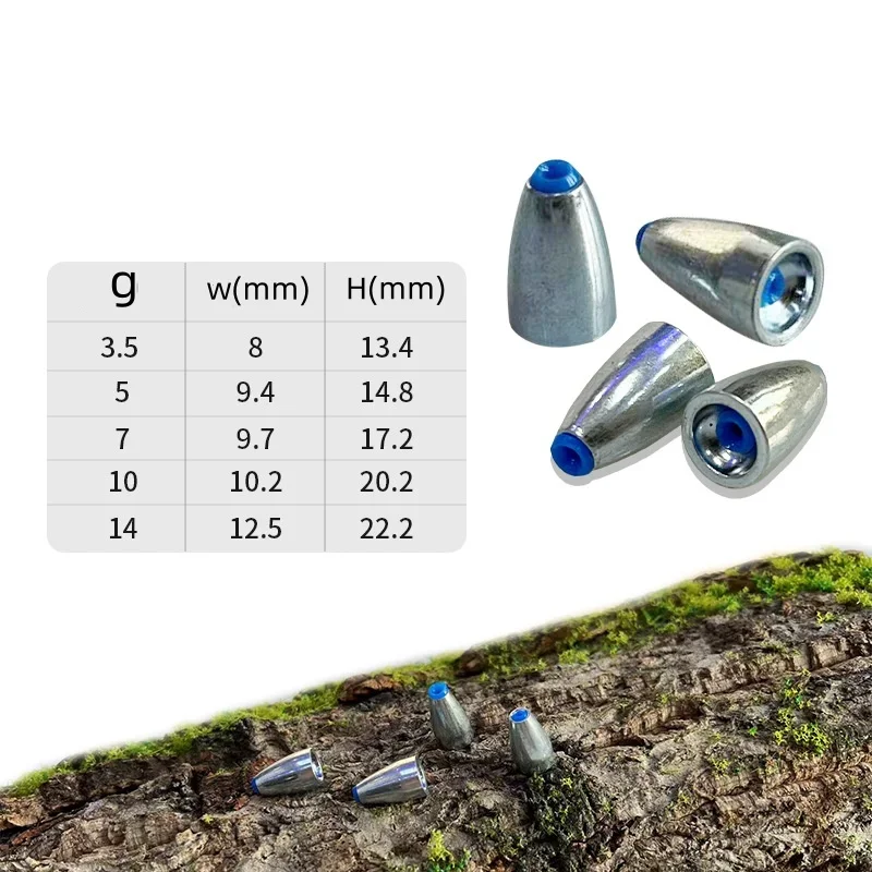 40pcs Alloy Bullet Fishing Sin - Fishing Equipment Clearance avaliação e preço