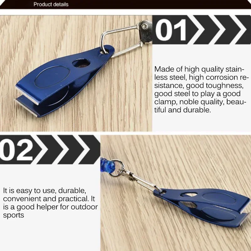 New Outdoor Fishing Line Clips - Fishing Equipment Cheap avaliação e preço