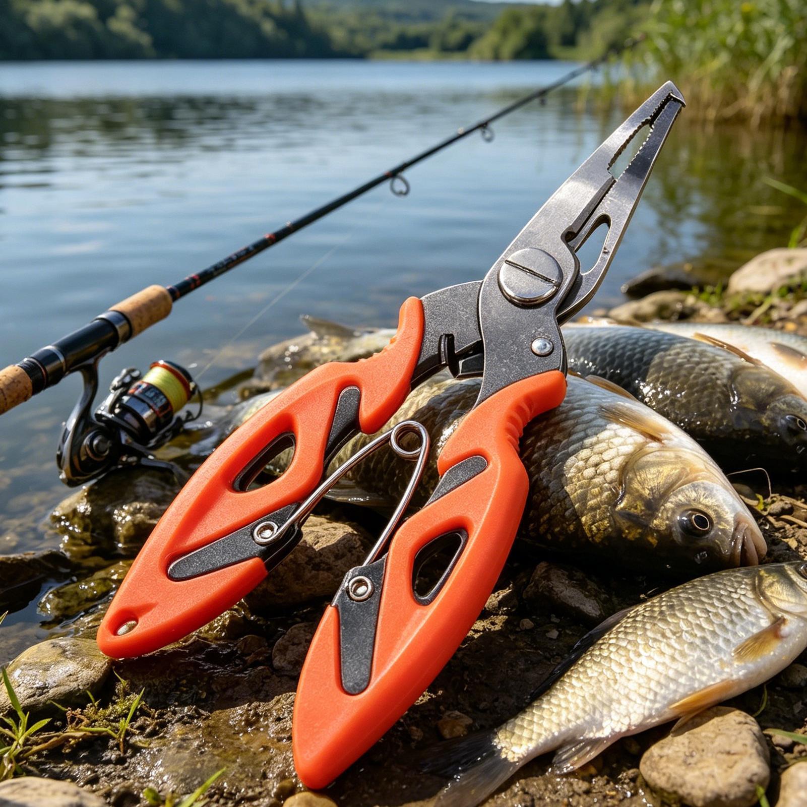 Pliers for Fishing Bent Nose A - Fishing Equipment Bait avaliação e preço