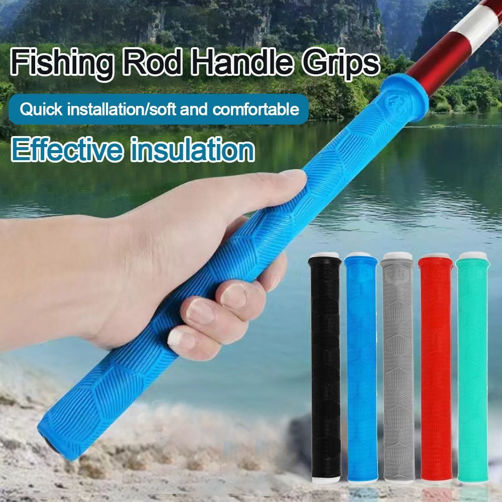 Silicone Fishing Rod Handle Wr - Fishing Rod Glove avaliação e preço