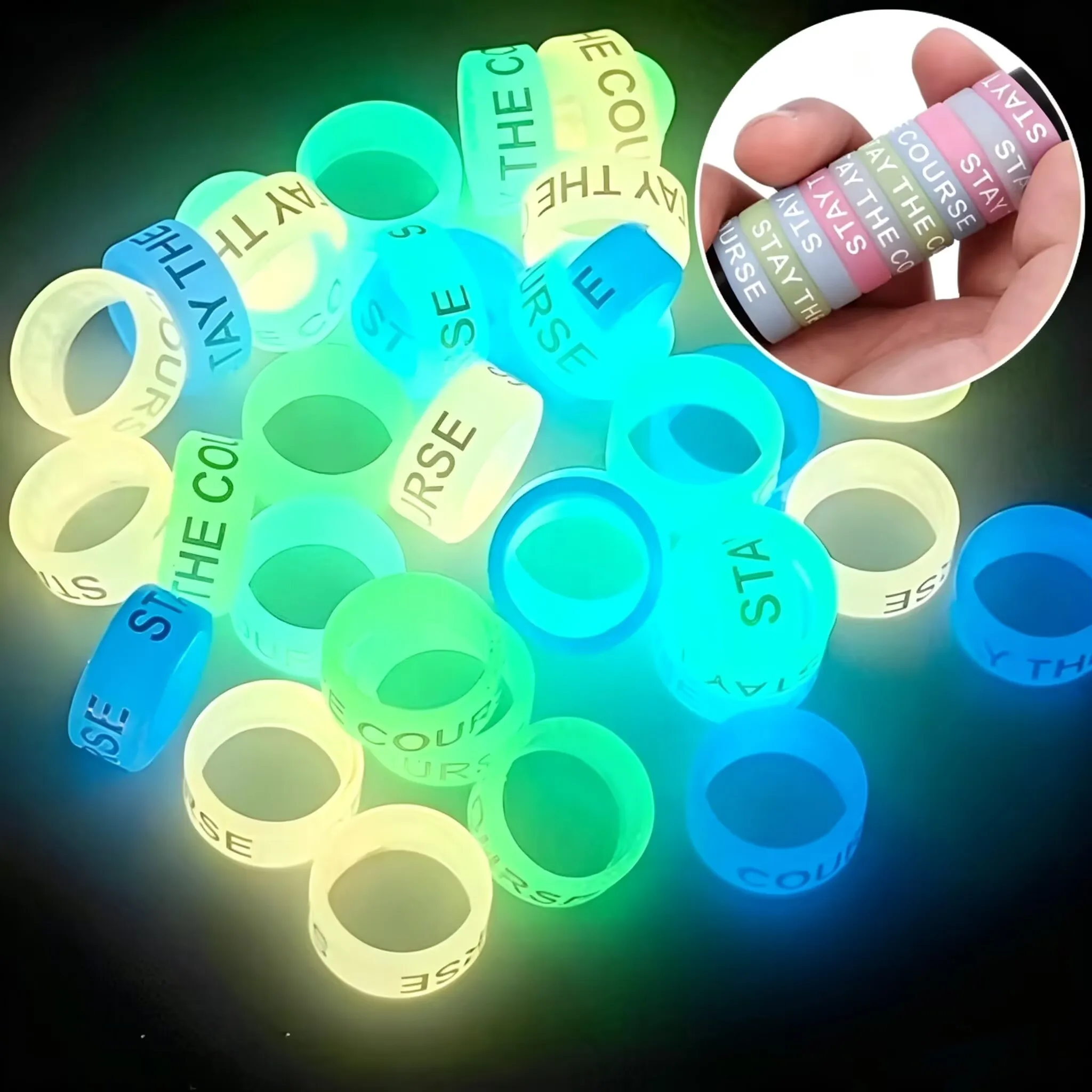 20PCS Anti Slip Silicone Multi - Fishing Rod Glove avaliação e preço